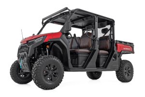 CFMOTO UFORCE U10 Pro Rocker Guard Kit - Rocker Panel - Rough Country - 4-Seater, 11 GA Steel, 1-Piece, Powder-Coated, Bolt-On - 2025+